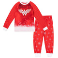 DC Comics Justice League Wonder Woman Pullover Pajama Shirt and Pants Sleep Set