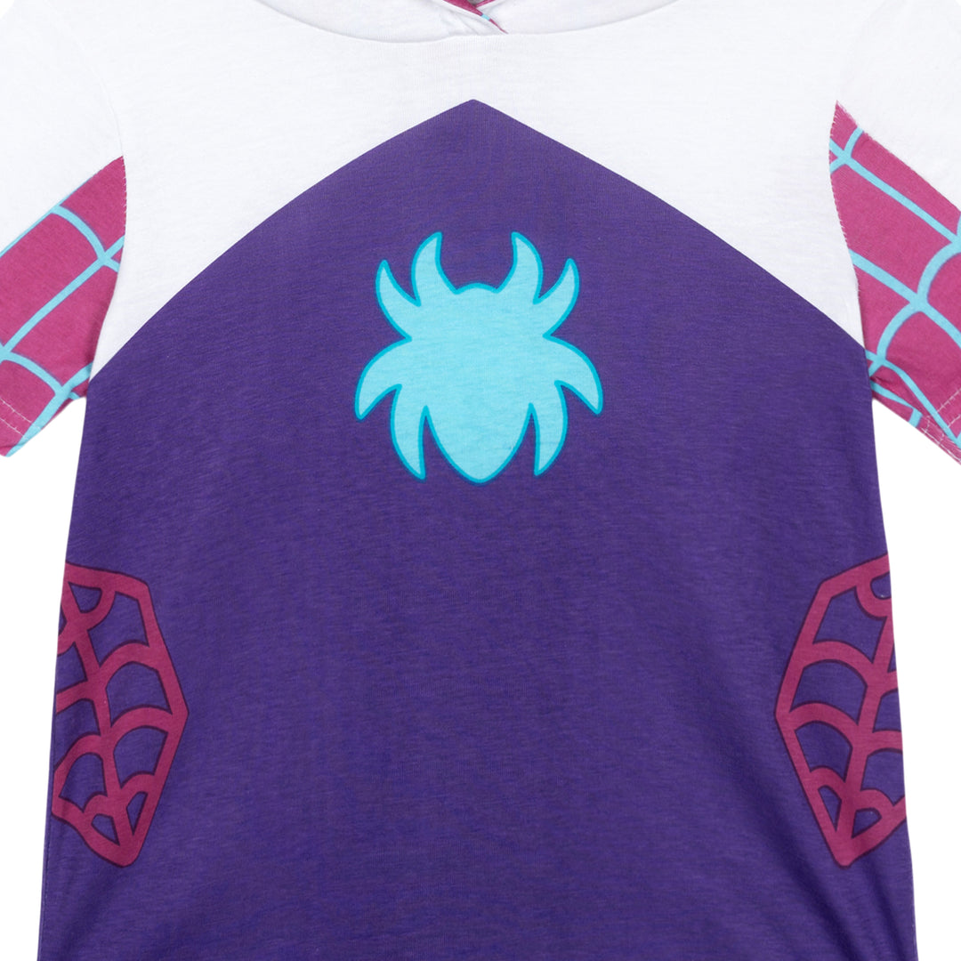 Marvel Spidey and His Amazing Friends Ghost-Spider Women's Purple