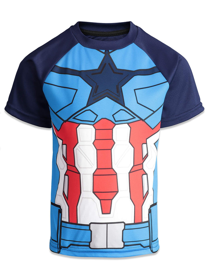 Pack de 4 camisetas deportivas de Los Vengadores de Marvel