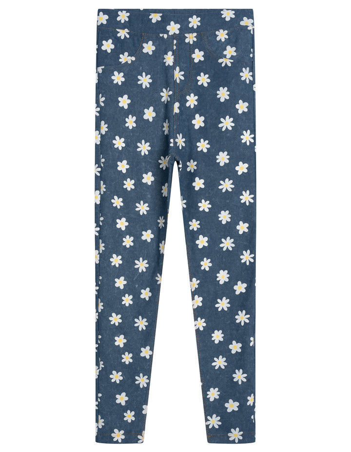 Minnie Mouse Girls' 2-Piece T-Shirt and Denim Leggings Set Pink