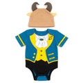 Disney Beauty and the Beast Baby Cosplay Bodysuit and Hat Set Newborn to Infant
