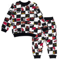 Disney Cars French Terry Sweatshirt and Jogger Pants Outfit Set