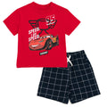 Disney Cars Lightning McQueen T-Shirt and Shorts Outfit Set