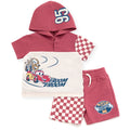 Disney Cars Pullover Hoodie and French Terry Shorts