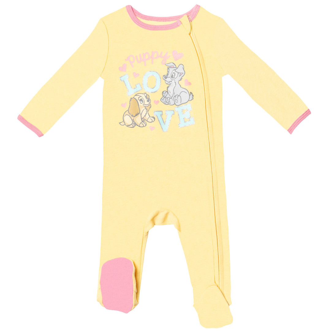Disney Classics 2 Pack Zip-Up Long Sleeve Sleep N' Play Coverall