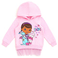 Disney Doc Mcstuffins Fleece Pullover Peplum Hoodie