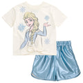 Disney Frozen Queen Elsa T-Shirt and Shorts Outfit Set