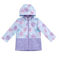 Disney Frozen Zip Up Waterproof Hooded Rain Jacket Coat