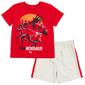 Disney Incredibles T-Shirt and Mesh Shorts Outfit Set
