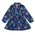 Disney Lilo & Stitch Girls Chambray Dress Toddler to Big Kid