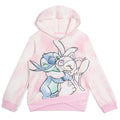 Disney Lilo & Stitch Girls French Terry Pullover Crossover Hoodie Little Kid to Big Kid