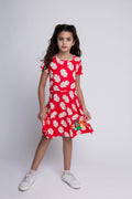 Disney Lilo & Stitch Girls Skater Dress Toddler to Big Kid