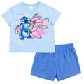 Disney Lilo & Stitch Girls T-Shirt and Mesh Shorts Outfit Set Toddler to Big Kid