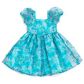 Disney Lilo & Stitch Square Neck Pleated Dress