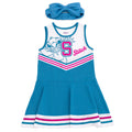 Disney Lilo & Stitch Stitch Cheerleader Dress and Bow Outfit Set