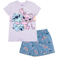 Disney Lilo & Stitch T-Shirt and Chambray Shorts Outfit Set
