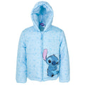 Disney Lilo & Stitch Zip Up Winter Coat Puffer Jacket
