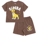 Disney Lion King T-Shirt and Shorts Outfit Set