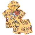 Disney Lion King Waffle Knit Pullover Hoodie and Shorts