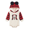 Disney Mickey Mouse Fleece Bubble Romper Matching Family Cosplay Bodysuit