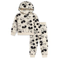 Disney Mickey Mouse Fleece Pullover Hoodie and Jogger Pants Outfit Set