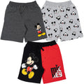 Disney Mickey Mouse French Terry 3 Pack Shorts
