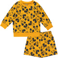 Disney Mickey Mouse French Terry Sweatshirt and Shorts