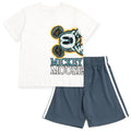 Disney Mickey Mouse T-Shirt and Athletic Mesh Shorts Outfit Set