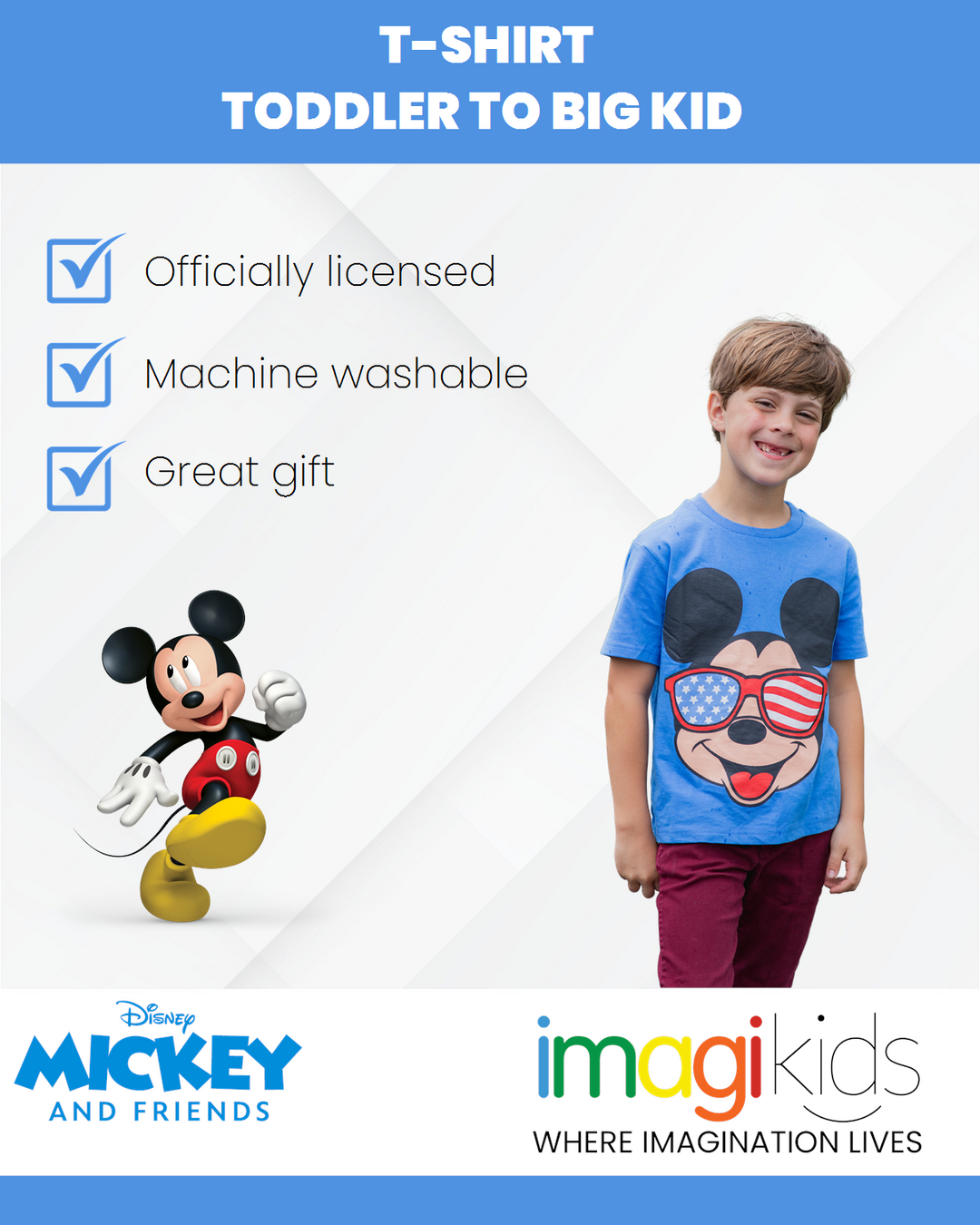 Mickey Mouse July 4th T-Shirt