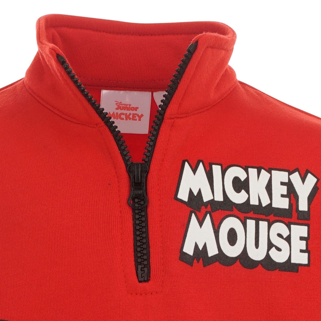 Disney Mickey Mouse Zip Up Sweatshirt and Pants Set - imagikids