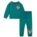 Disney Minnie Mouse Fleece Drop Shoulder Sweatshirt and Jogger Pants Outfit Set