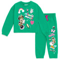Disney Minnie Mouse Fleece Sweatshirt and Jogger Pants Outfit Set
