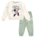 Disney Minnie Mouse Fleece Sweatshirt and Twill Jogger Pants Outfit Set