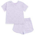 Disney Minnie Mouse French Terry Drop Shoulder T-Shirt and Dolphin Shorts Outfit Set