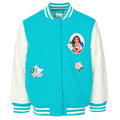 Disney Minnie Mouse Frozen Lilo & Stitch Moana French Terry Varsity Bomber Jacket