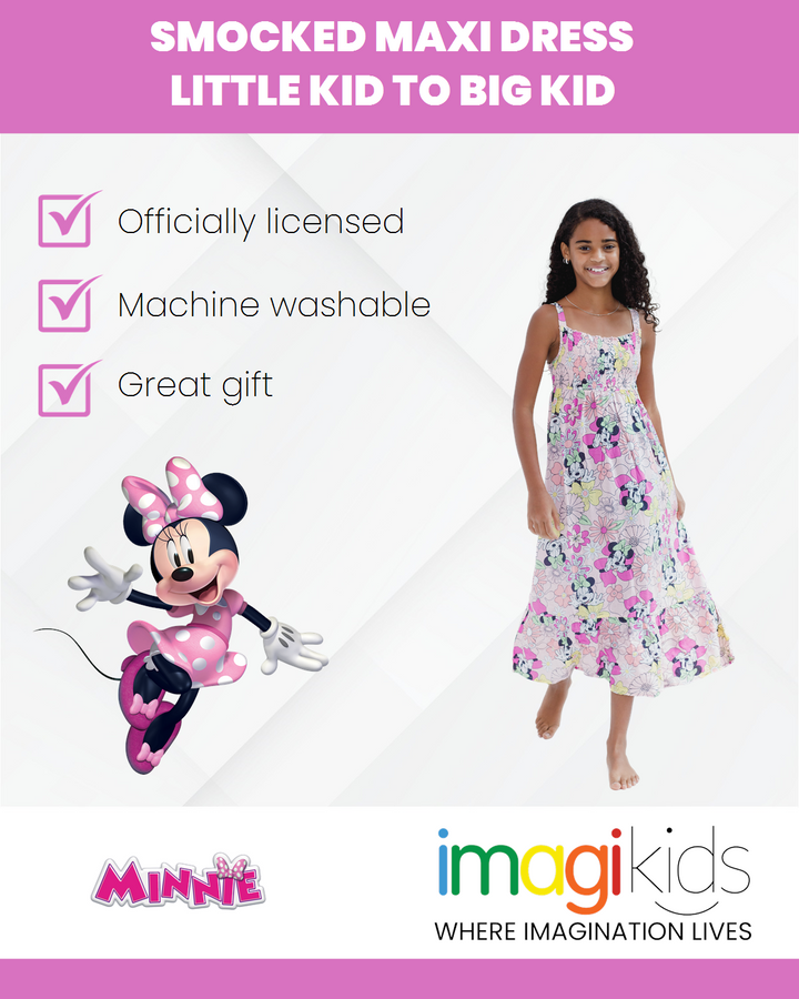 Minnie Mouse Maxi Strappy Dress