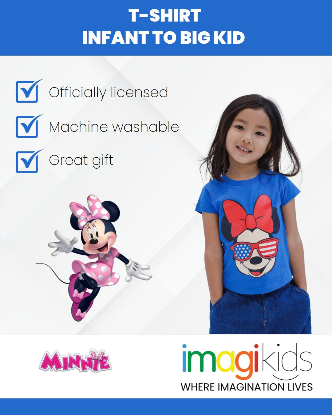 Disney Minnie Mouse T-Shirt - imagikids