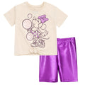Disney Minnie Mouse T-Shirt and Bike Shorts Outfit Set