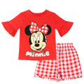 Disney Minnie Mouse T-Shirt and Shorts Outfit Set Infant to Little Kid