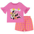 Disney Minnie Mouse T-Shirt and Shorts Outfit Set Infant to Little Kid
