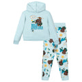 Disney Moana Fleece Drop Shoulder Pullover Hoodie and Jogger Pants Outfit Set Infant to Big Kid