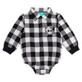Disney Nightmare Before Christmas Baby Flannel Bodysuit Newborn to Infant