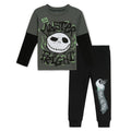 Disney Nightmare Before Christmas Jack Skellington 2fer T-Shirt and Fleece Jogger Pants Outfit Set