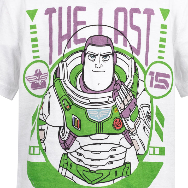 Disney Pixar Lightyear Buzz Lightyear T-Shirt and Mesh Shorts Outfit Set - imagikids