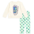 Disney Pixar Waffle Knit Pullover Sweatshirt and Jogger Pants Outfit Set