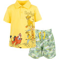 Disney Polo Shirt and Shorts Outfit Set