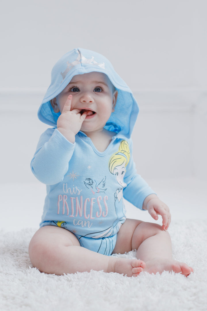 Disney Princess 3 Pack Bodysuits