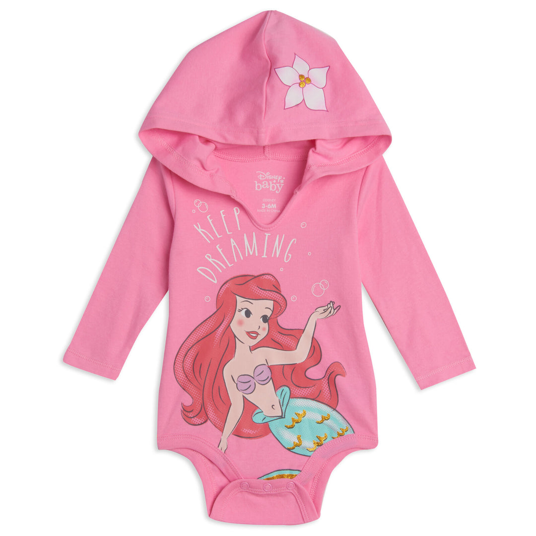 Disney Princess 3 Pack Bodysuits
