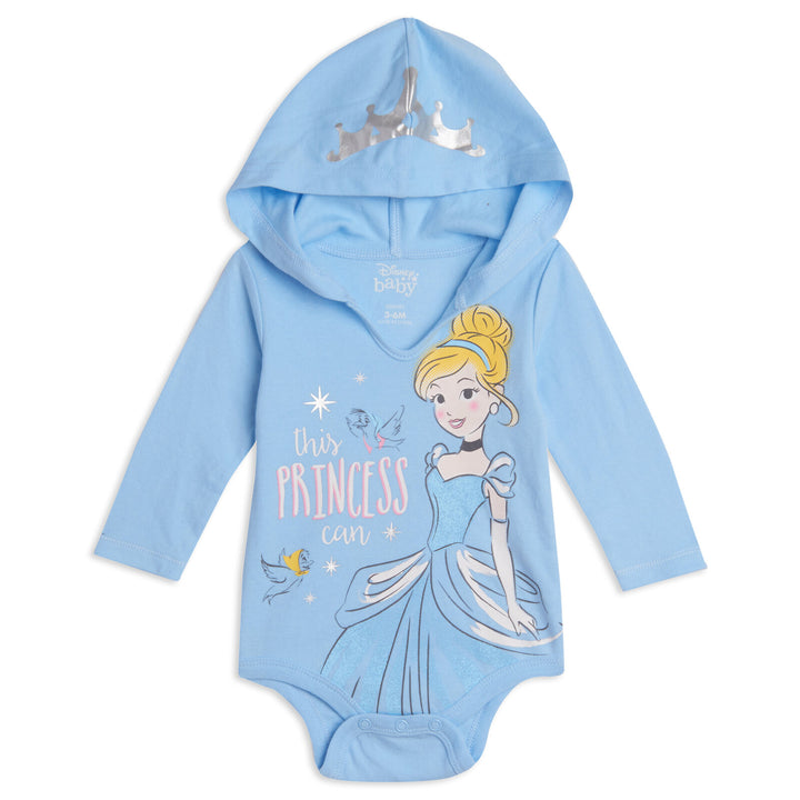Disney Princess 3 Pack Bodysuits