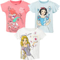Disney Princess 3 Pack T-Shirts